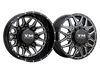 24X8.25 XM-900 FRONT 8X165.1 105 121.3 Black Milled