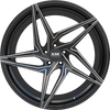 20X10.5 XM-251 FLOW FORM A0274 5X115 20 74.1 BLACK MILLED
