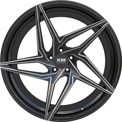 20X10.5 XM-251 FLOW FORM A0274 5X115 20 74.1 BLACK MILLED