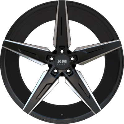 20X10.5 XM-250 FLOW FORM 5X112 25 66.56 GLOSS BLACK