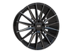 20X8.5 XM-610 5X115 15 74.1 BLACK MILLED