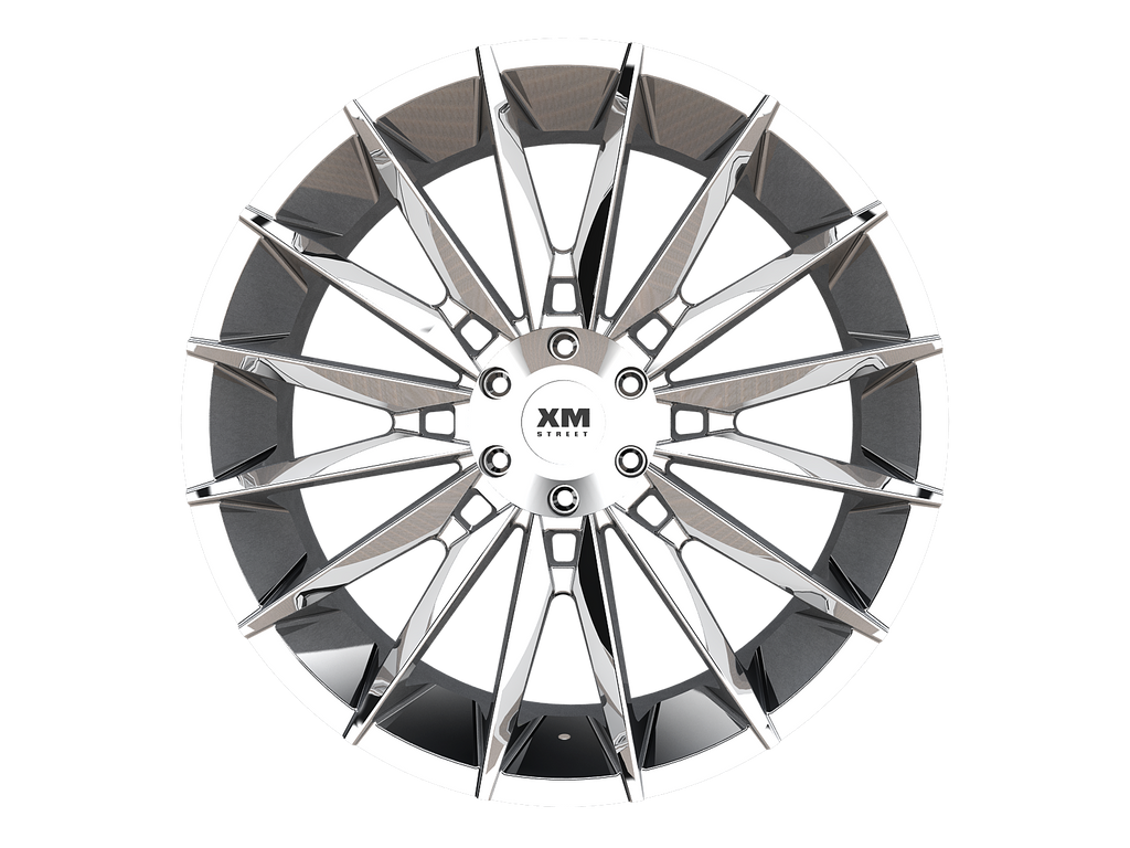 20X8.5 XM-610 5X115 35 74.1 CHROME