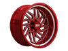 22X11 XM-500 JUPITER 5X115 / 5X127 44 78.1 CANDY RED MILLED