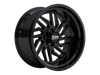22X11 XM-500 JUPITER 5X139 / 5X150 44 110 BLACK MILLED