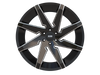 22X9.5 XM-626 A0277 6X139 25 78.1 BLACK