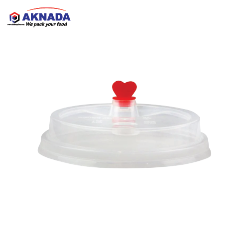 PP CLEAR PLASTIC TALL REGULAR LID