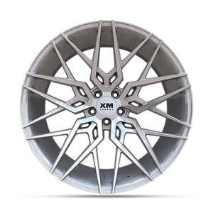 22X9 XM209 5X112 35 66.56 SILVER MACHINE FACE