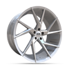 22X10.5 XM-207 5X112 35 66.56 SILVER MACHINE FACE
