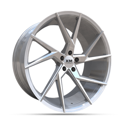 22X10.5 XM-207 5X112 35 66.56 SILVER MACHINE FACE