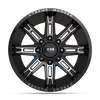 XM-335 GLOSS BLACK MILLED [GLOSS BLACK MILLED] [-76] [5X139 & 5X150]
