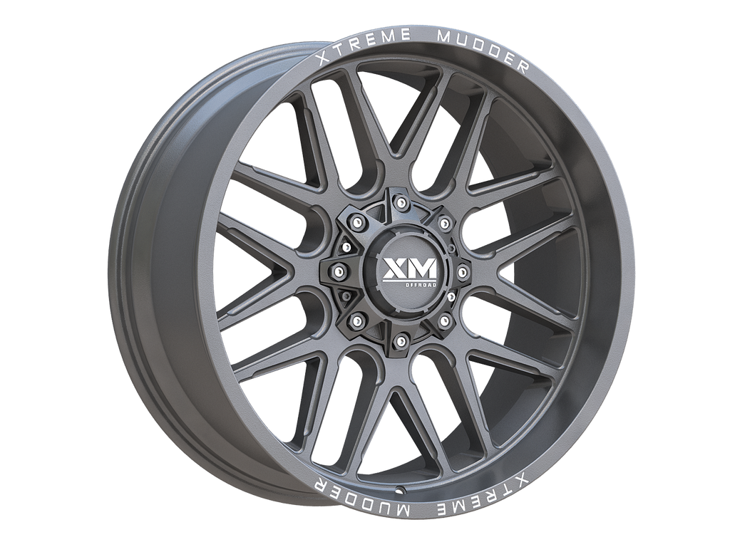 22X10 XM-338 6X135 / 6X139 -6 108 SANDING SEMI MATT GUNMETAL