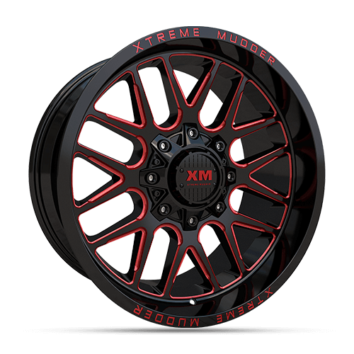 20X10 XM-338 6X139 / 6X135 -18 108 CANDY RED MILLED