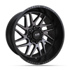 20X10 XM-339 5X115 / 5X127 -6 78.1 ALL BLACK