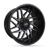 20X10 XM-339 5X139 / 5X150 -6 110 ALL BLACK