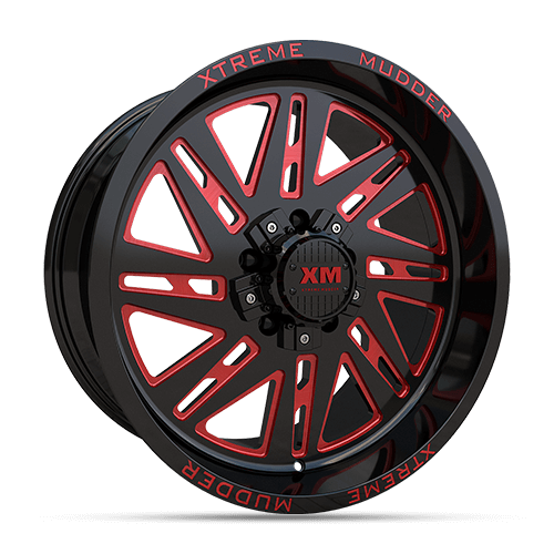 20X10 XM-347 5X139.7 / 5X150 -6 110 CANDY RED MILLED