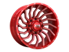 20X10 XM-356 6x135/6x139.7 -6 108 CANDY RED MILLED