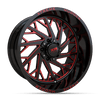 22X12 XM-400 6X135/6X139.7 -44 108 RED MILLED