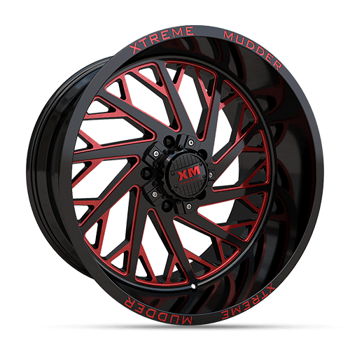 22X12 XM-400 6X135/6X139.7 -44 108 RED MILLED