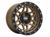 17X9 XM-700 6X135 0 87.1 SEMI MATT BRONZE FACE+SEMI MATT BLACK LIP