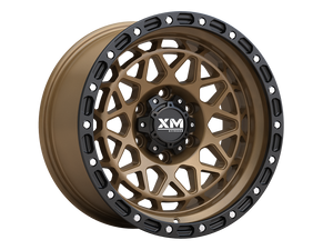 17X9 XM-701 5X127 0 71.5 SEMI MATT BRONZE FACE+SEMI MATT BLACK