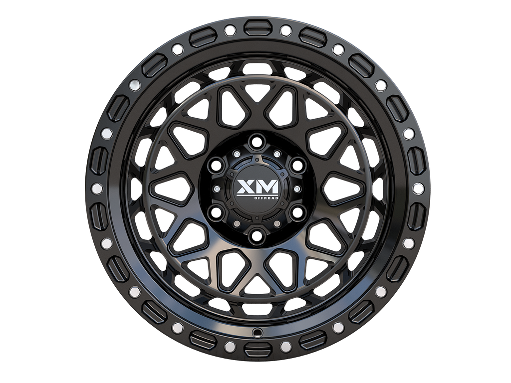 17X9 XM-701 6X139.7 0 106.2 SEMI MATT BLACK