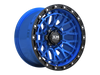17X9 XM-702 6X139.7 0 106.2 CANDY BLUE FACE+BLACK LIP