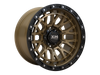 17X9 XM-702 5X127 0 71.5 SEMI MATT BRONZE FACE+SEMI MATT BLACK LIP
