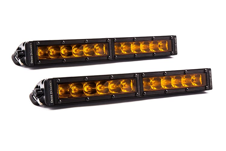 Stage Series 12" SAE/DOT Amber Light Bar (pair)