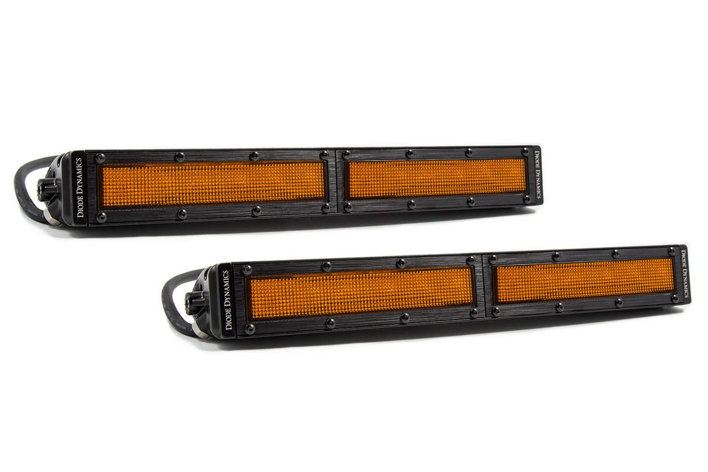 Stage Series 12" SAE/DOT Amber Light Bar (pair)