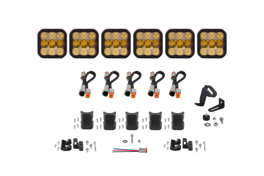 SS5 CrossLink 6-Pod LED Light Bar (one)