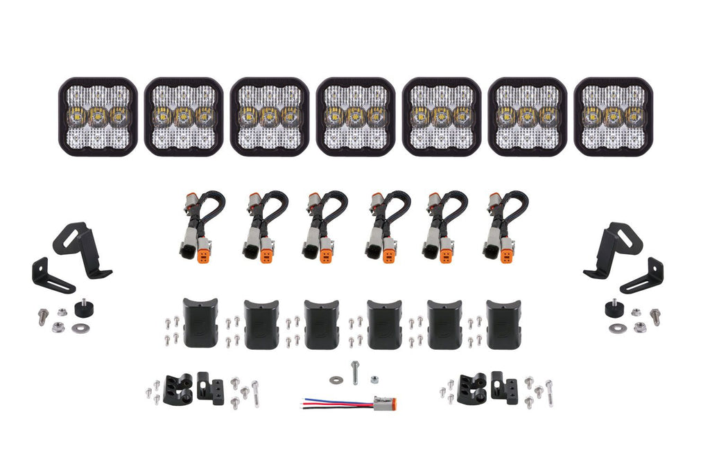 SS5 CrossLink 7-Pod LED Light Bar (one)
