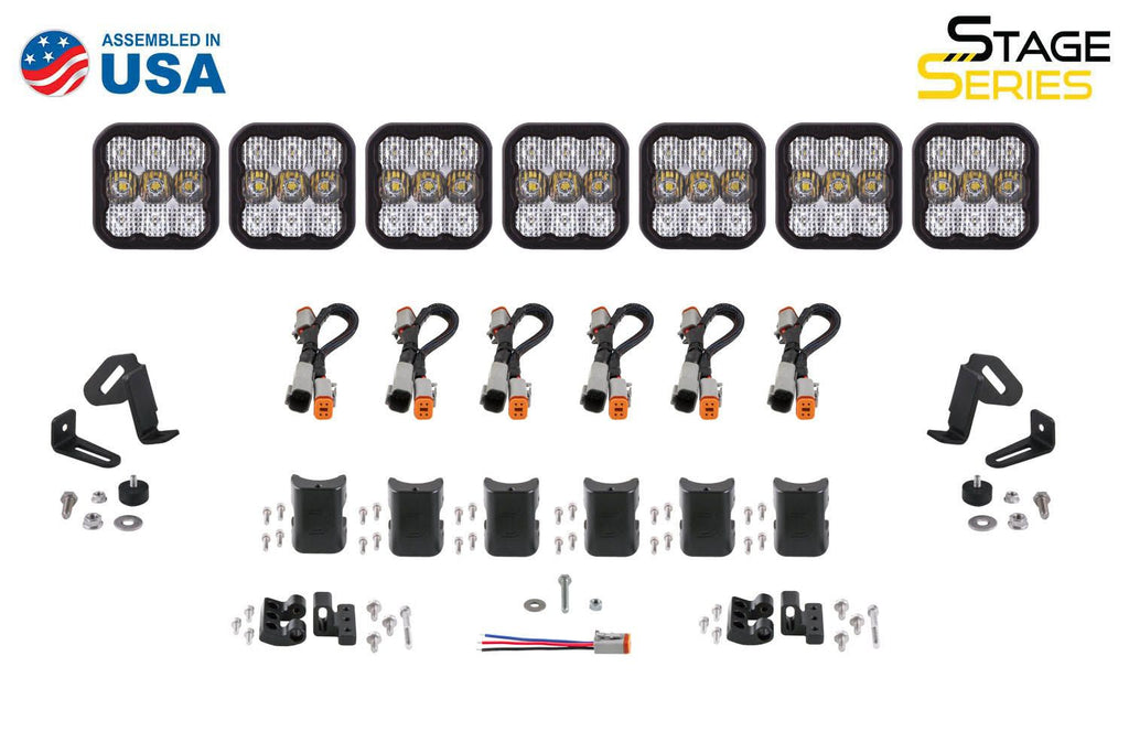 SS5 CrossLink 7-Pod LED Light Bar (one)