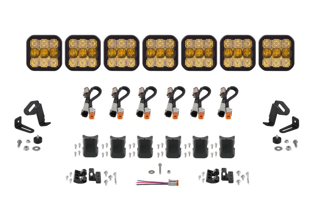 SS5 CrossLink 7-Pod LED Light Bar (one)