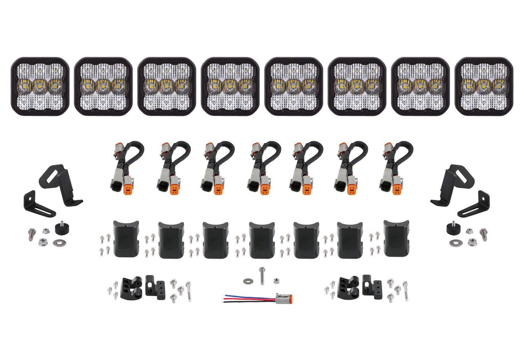 SS5 CrossLink 8-Pod LED Light Bar (one)