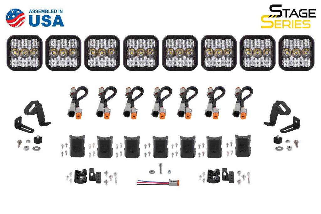 SS5 CrossLink 8-Pod LED Light Bar (one)