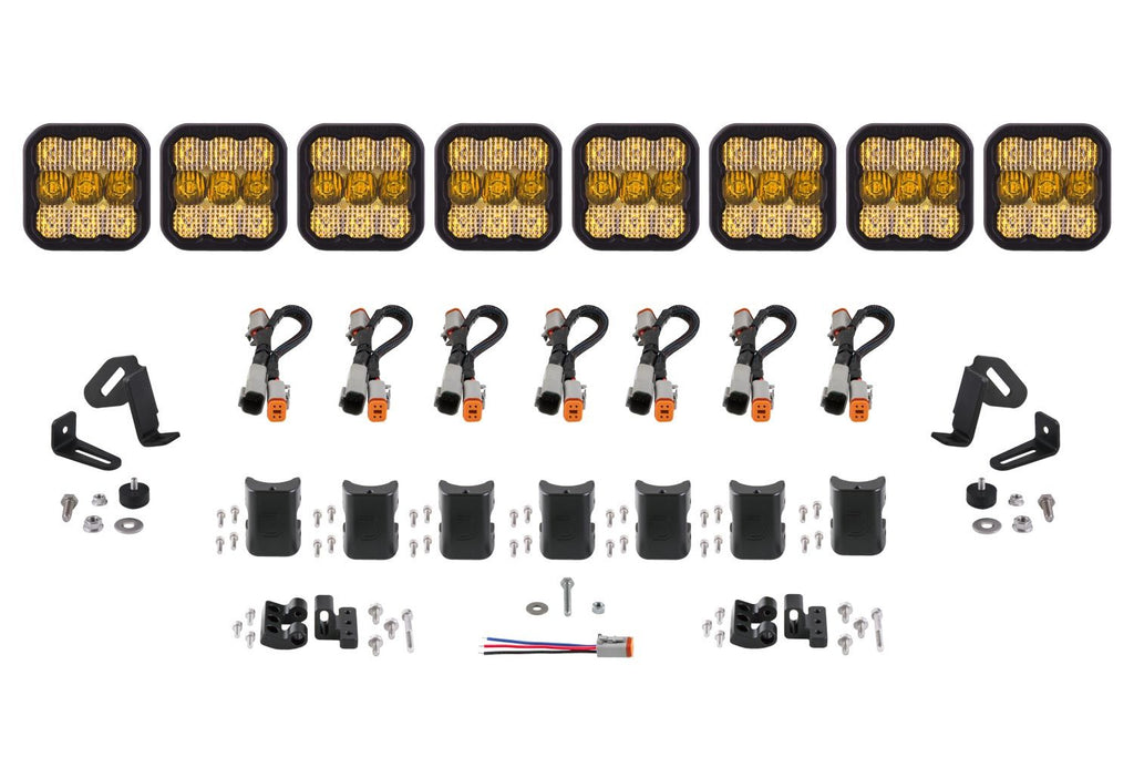 SS5 CrossLink 8-Pod LED Light Bar (one)