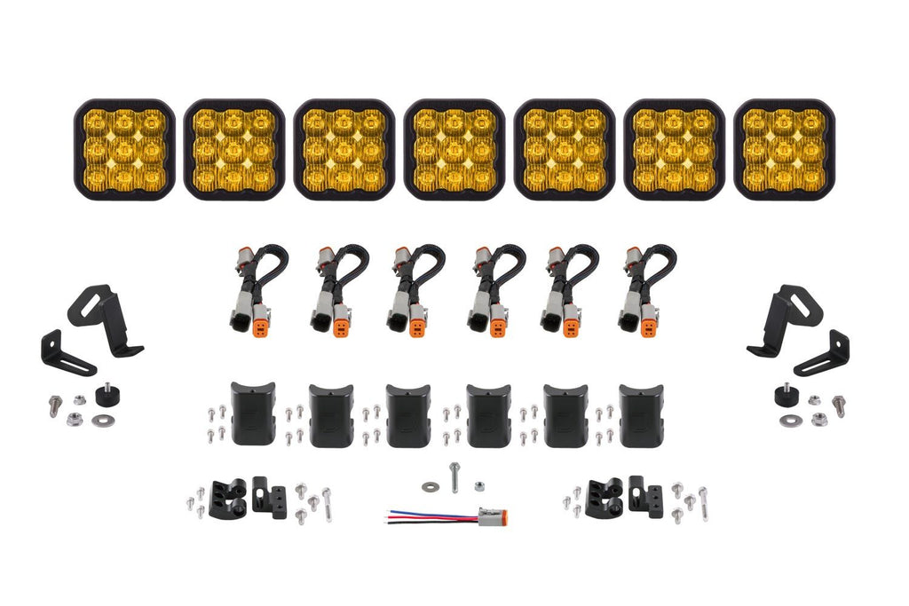 SS5 CrossLink 7-Pod LED Light Bar (one)