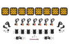 SS5 CrossLink 8-Pod LED Light Bar (one)