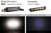 Stage Series 6" SAE/DOT White Light Bar (pair)