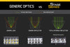 Stage Series 6" SAE/DOT Amber Light Bar (pair)